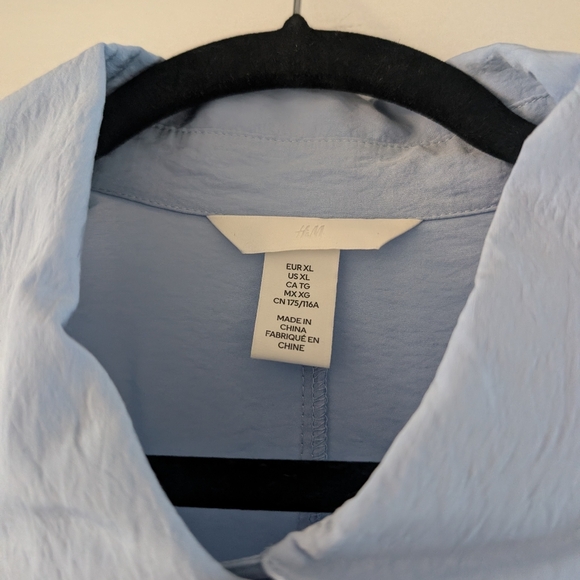 Light Blue Men's Shirt - Picture 2 of 3